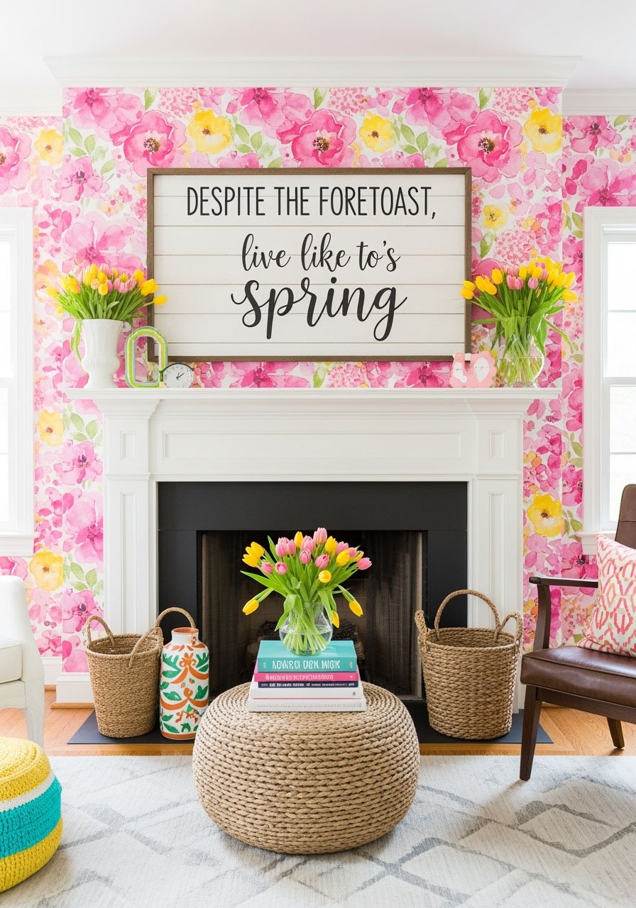 Explosion florale et joie de vivre printanière