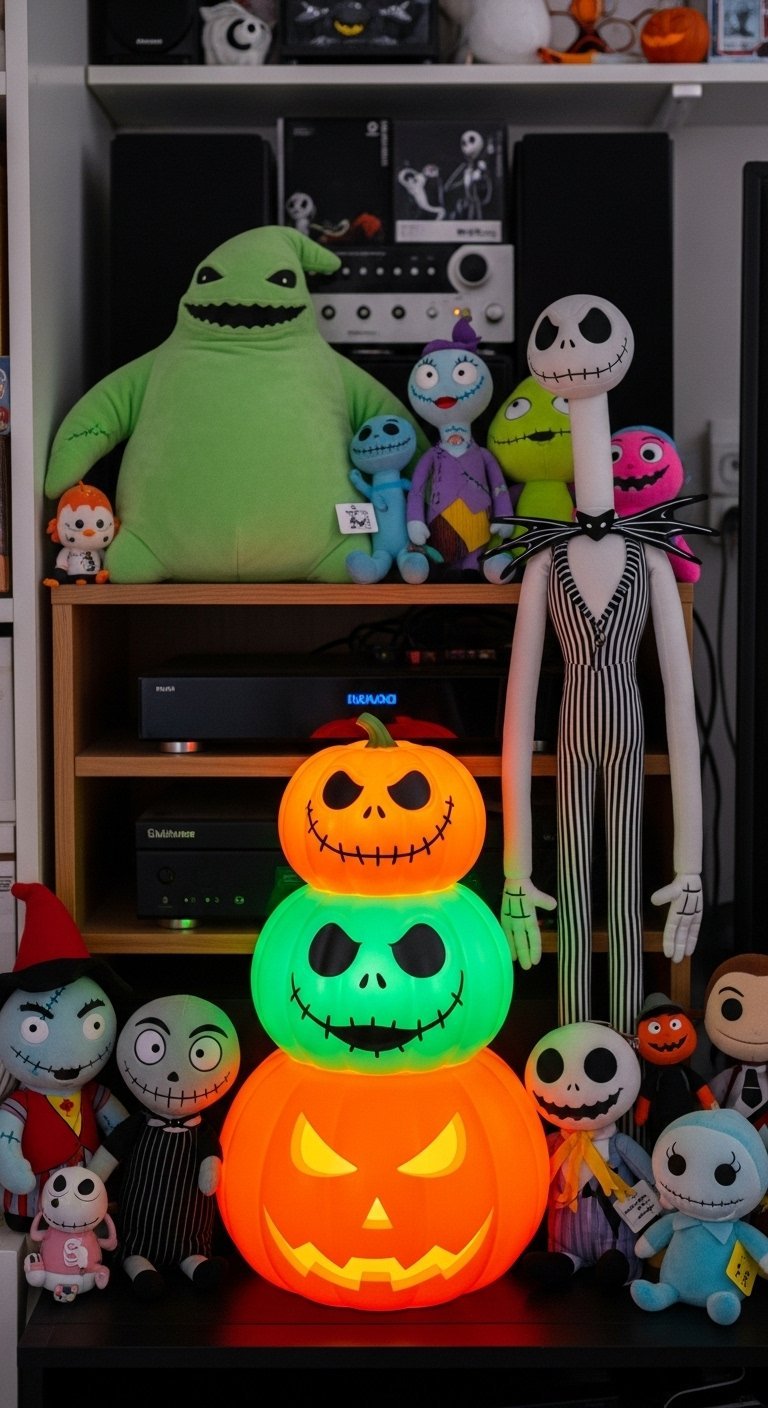 Collection de decorations de L Etrange Noel de Monsieur Jack