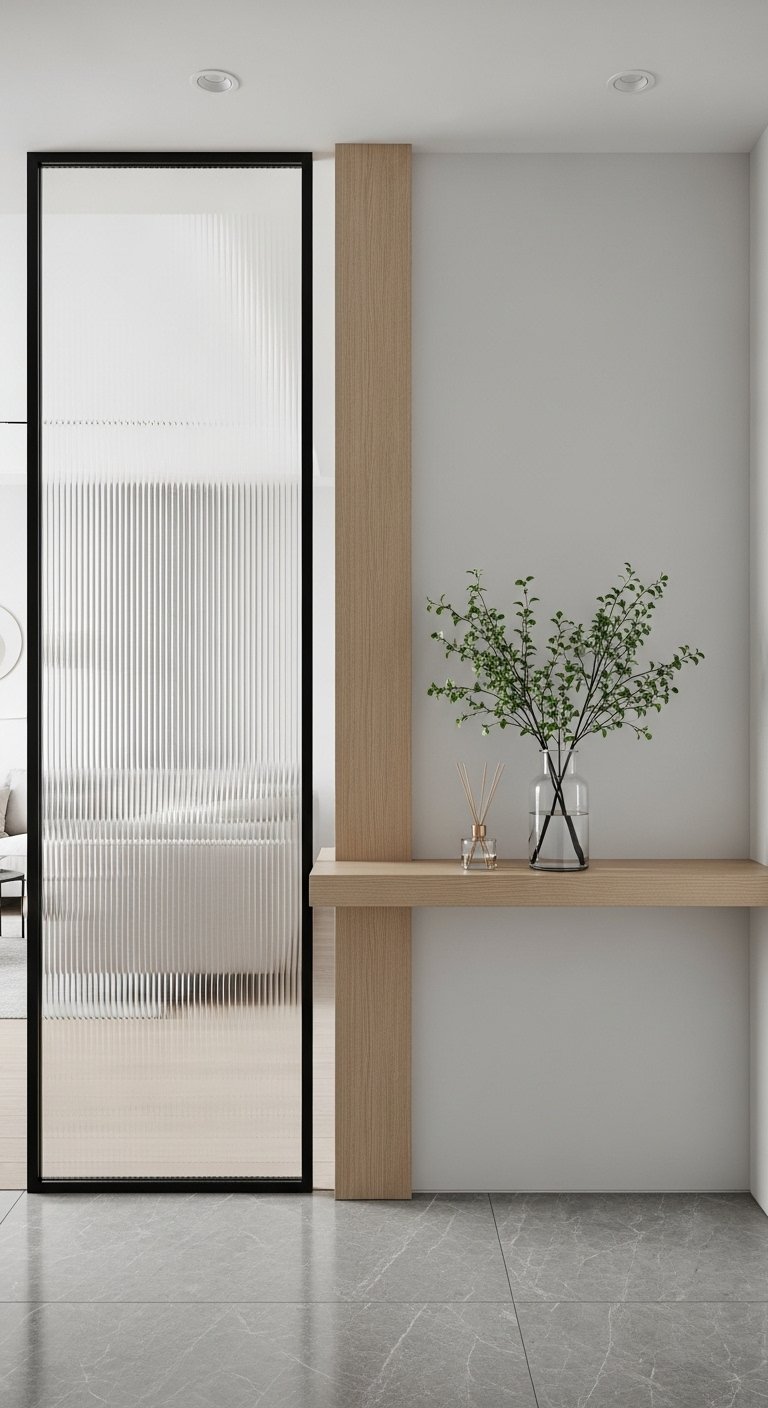 Banc d angle vert sauge avec rangement et claustra en bois