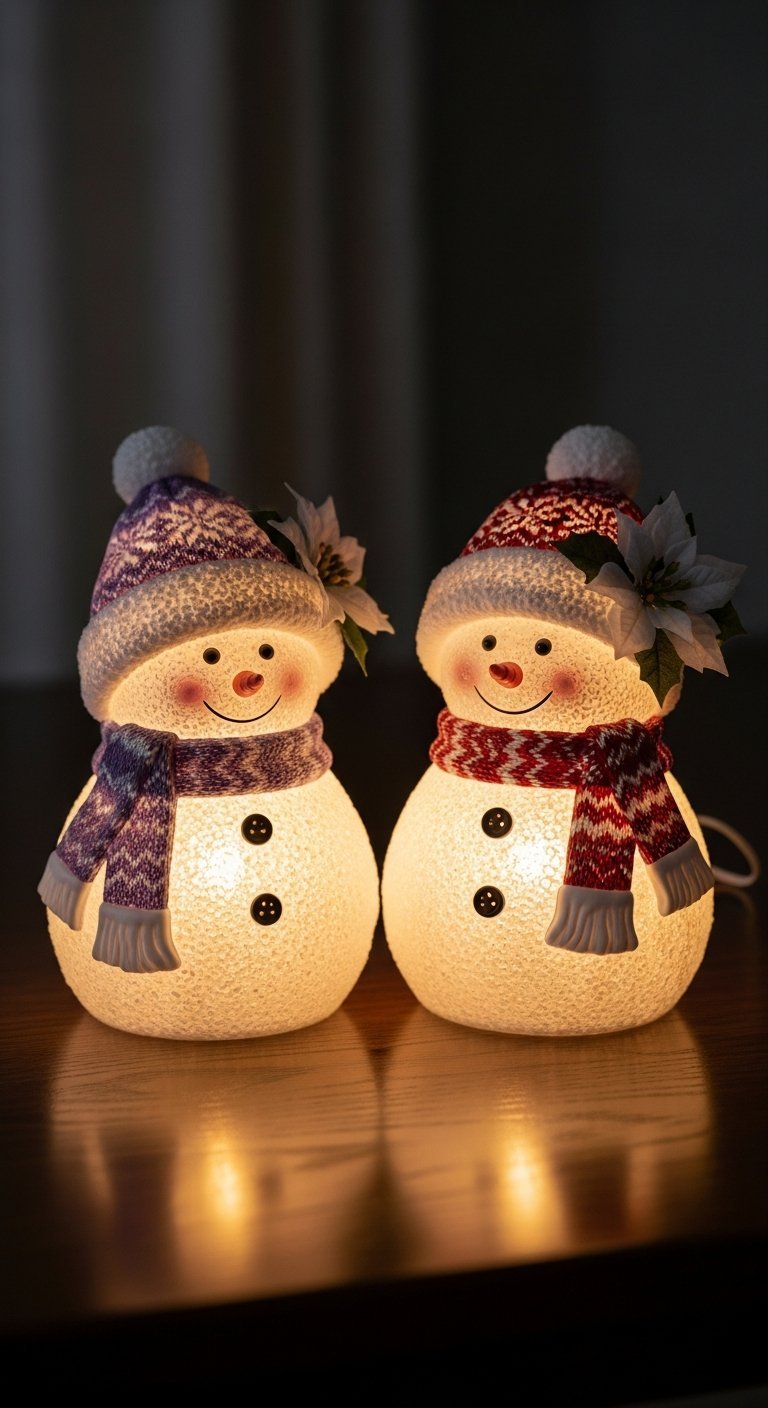 Blocs de bois rouges DIY avec mots Love Peace Joy