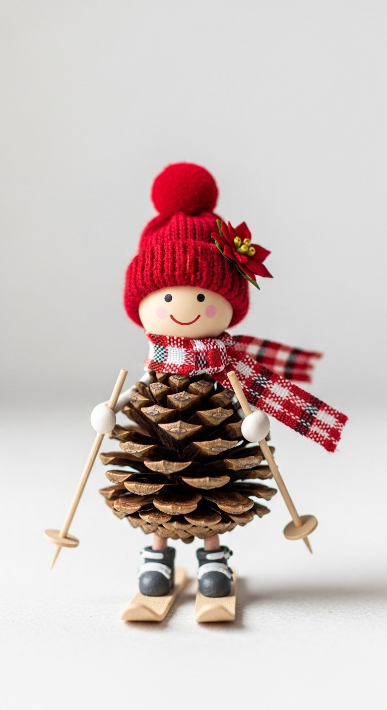 Bouteilles lumineuses DIY peintes avec des scènes hivernales de bonshommes de neige