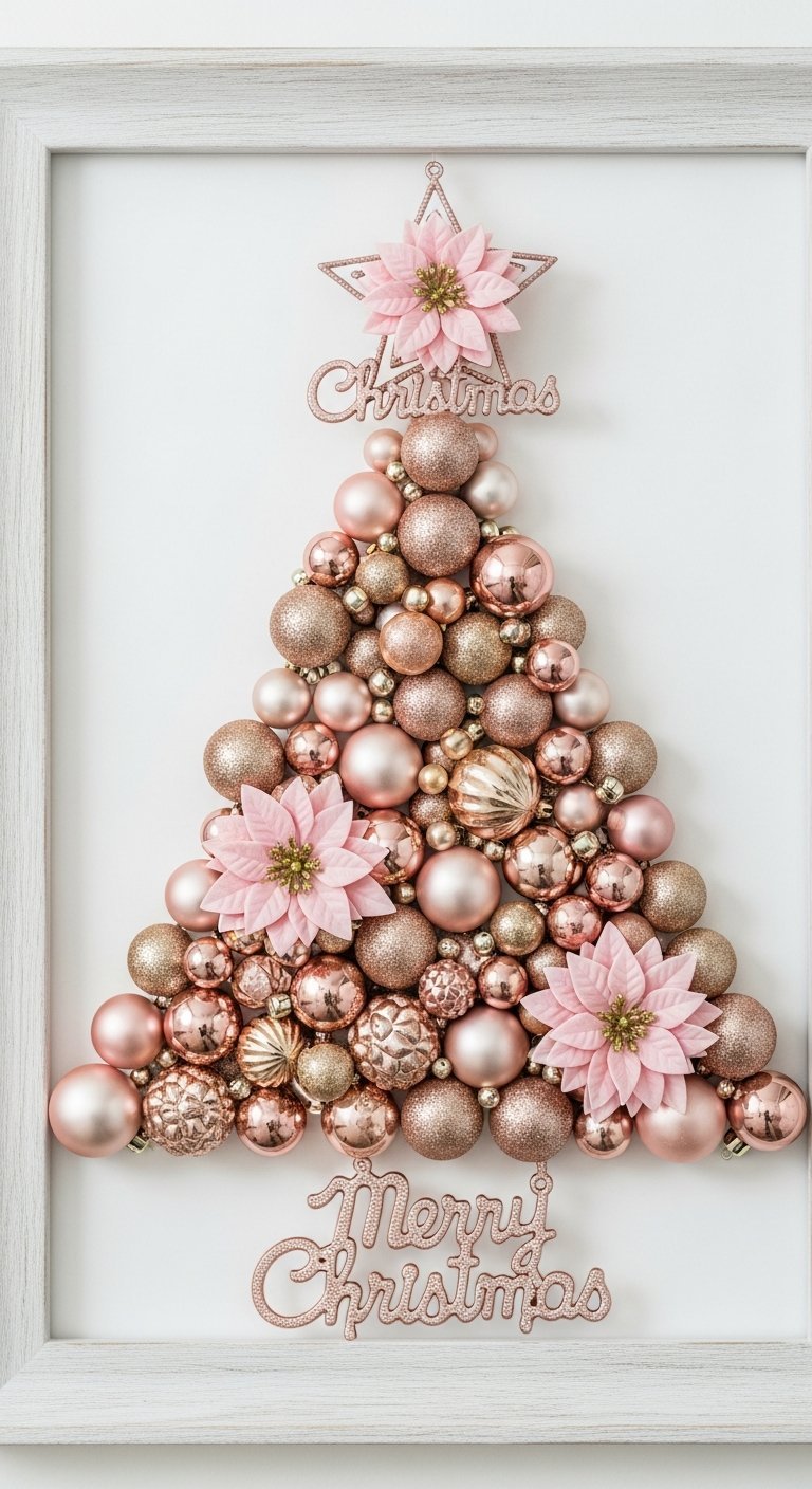 Bouquet de cuillères en bois DIY peintes en bonshommes de neige dans un pot