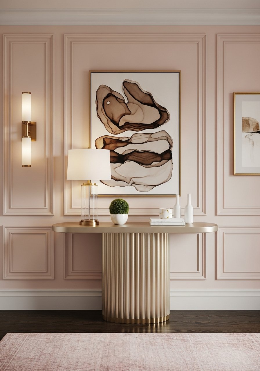 decoration nude rose chic