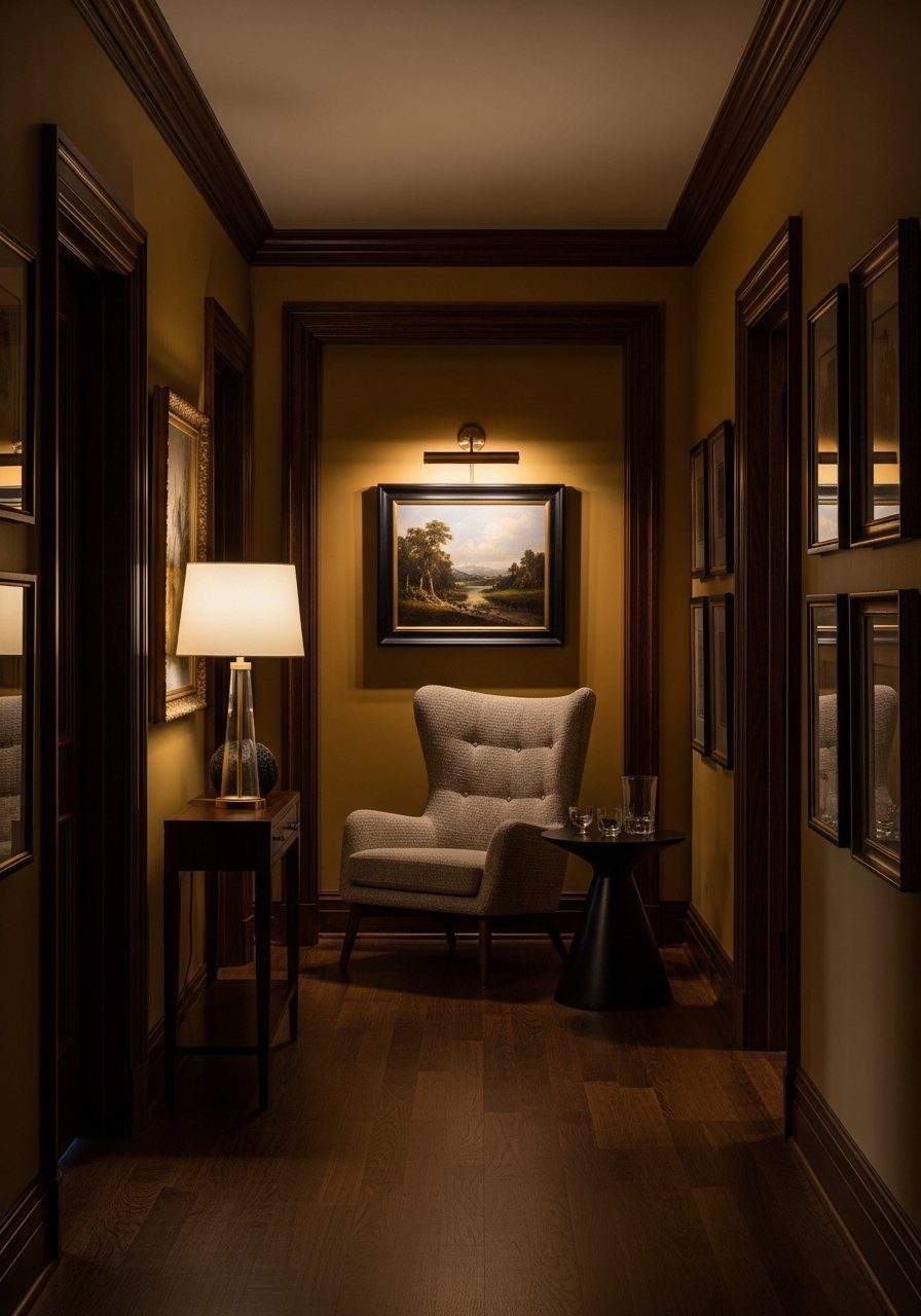 coin lecture jaune ocre