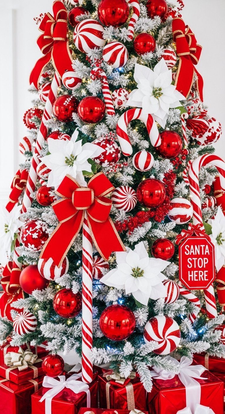 Boîte de conserve Grinch DIY à côté de deux bonshommes de neige