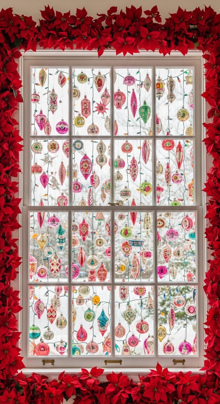 Cheminée blanche décorée avec une collection de casse noisettes