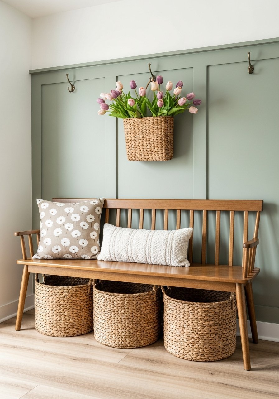 entree vert sauge printemps