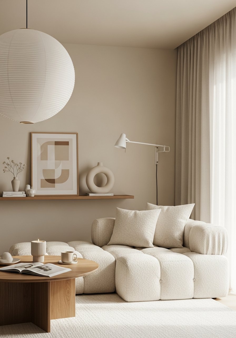 canape bulle beige tendance