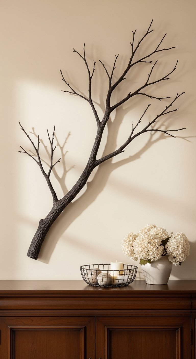 deco murale silhouette arbre noir