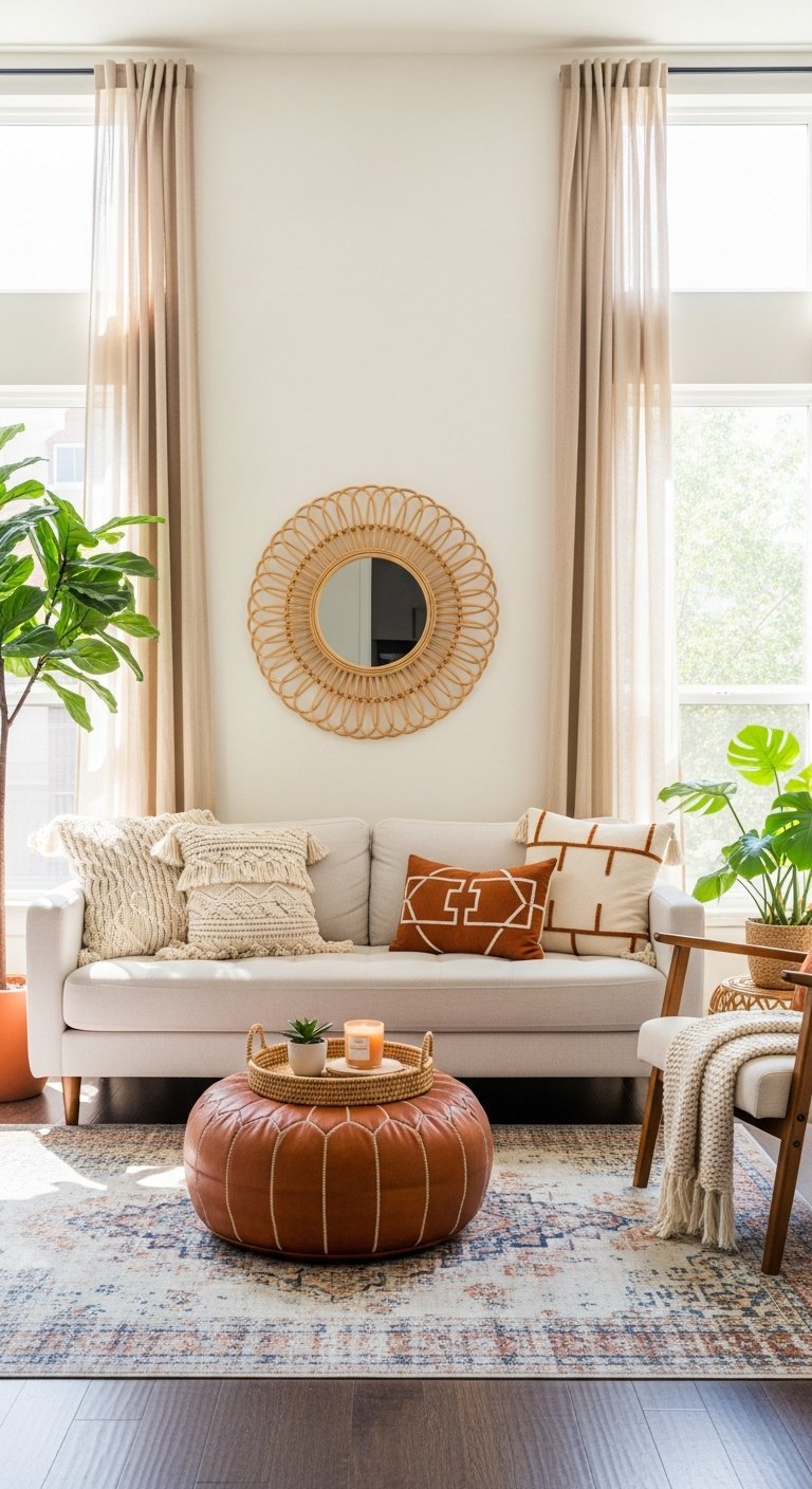 salon haut plafond lumineux