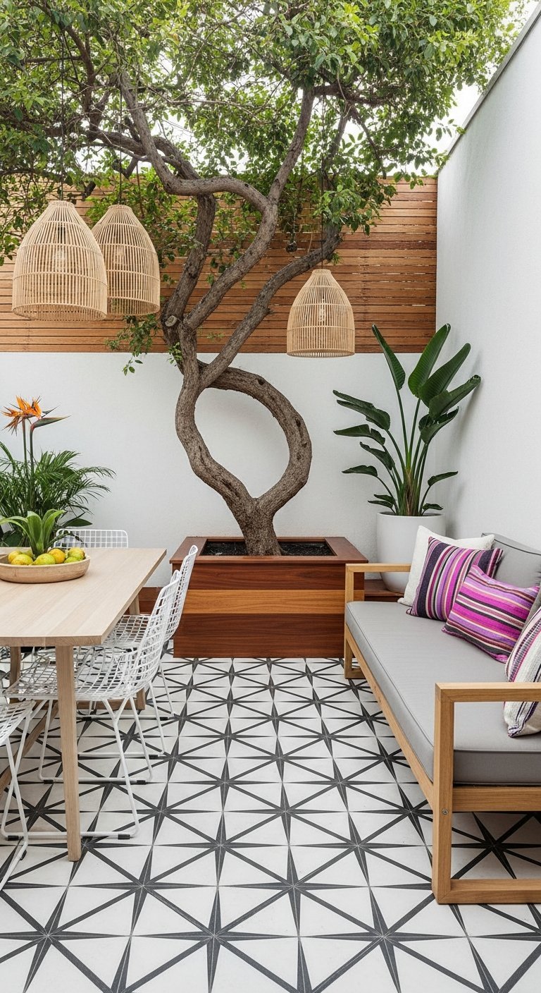 carreaux ciment geometrique