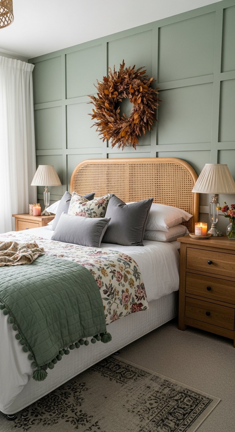 deco automne chambre sauge