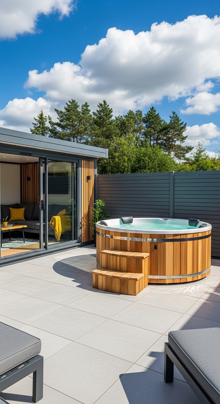 jacuzzi exterieur terrasse bain nordique