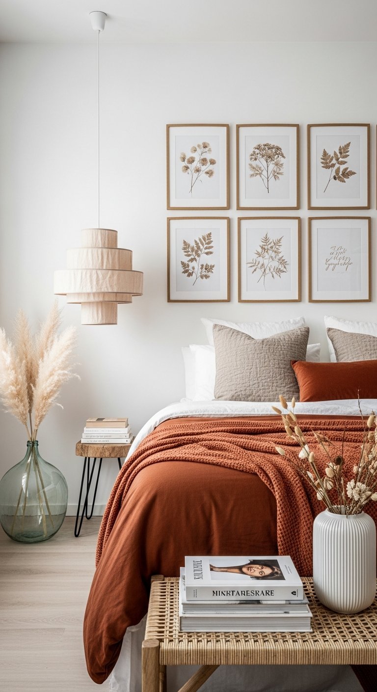 Composition cadres botaniques mur