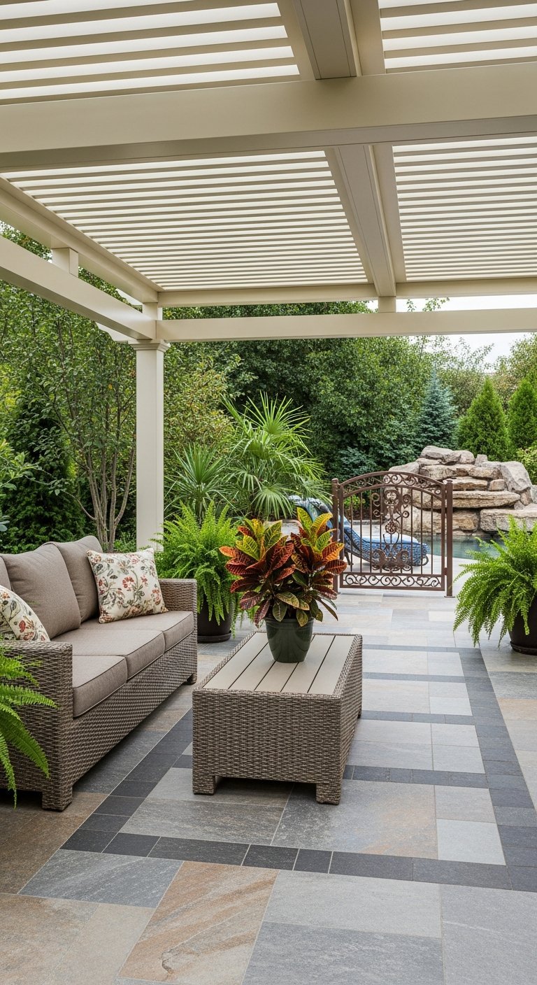 lames orientables bioclimatique