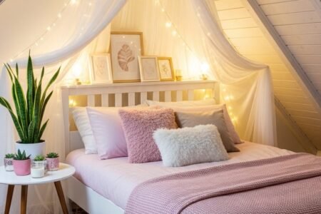 lit baldaquin voile feerique