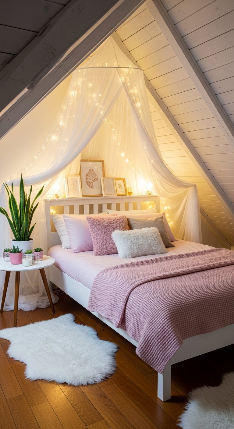 lit baldaquin voile feerique