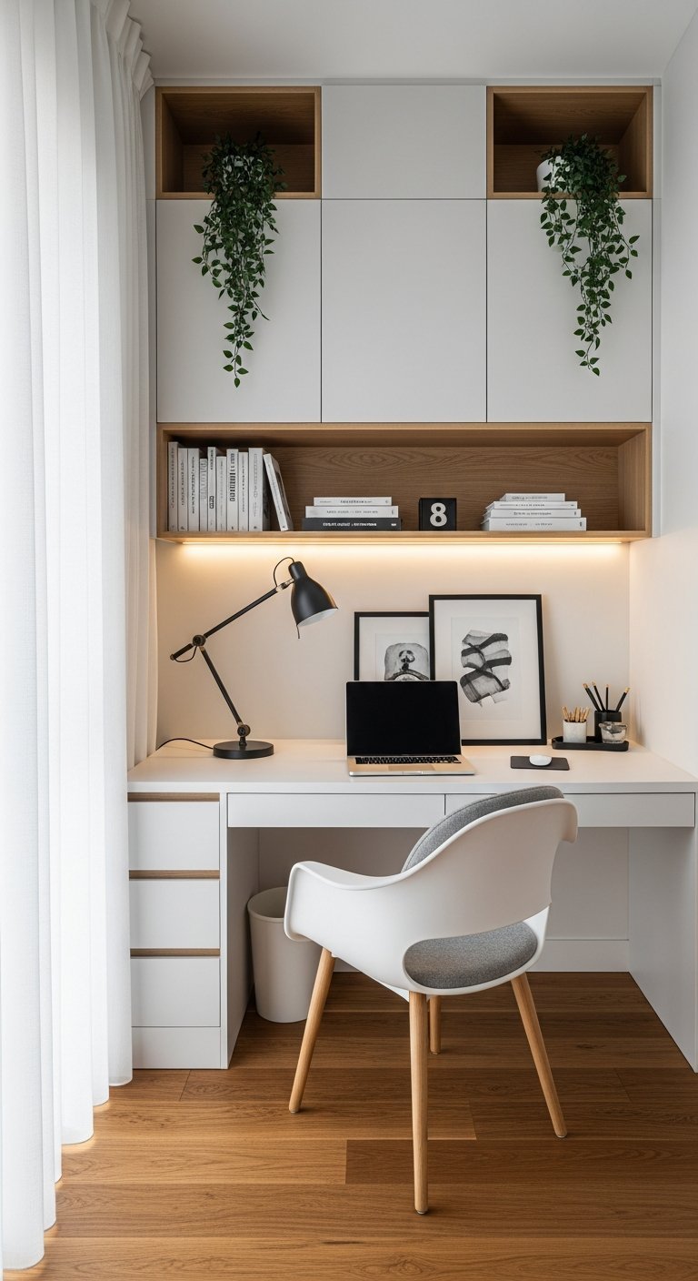 placard integre bureau niche