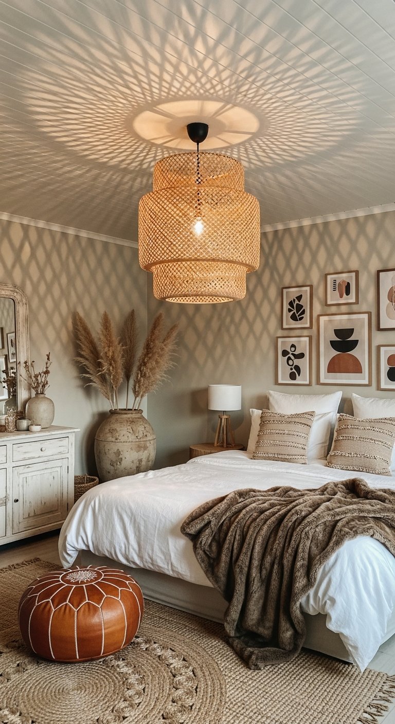 jeux ombres plafond luminaire