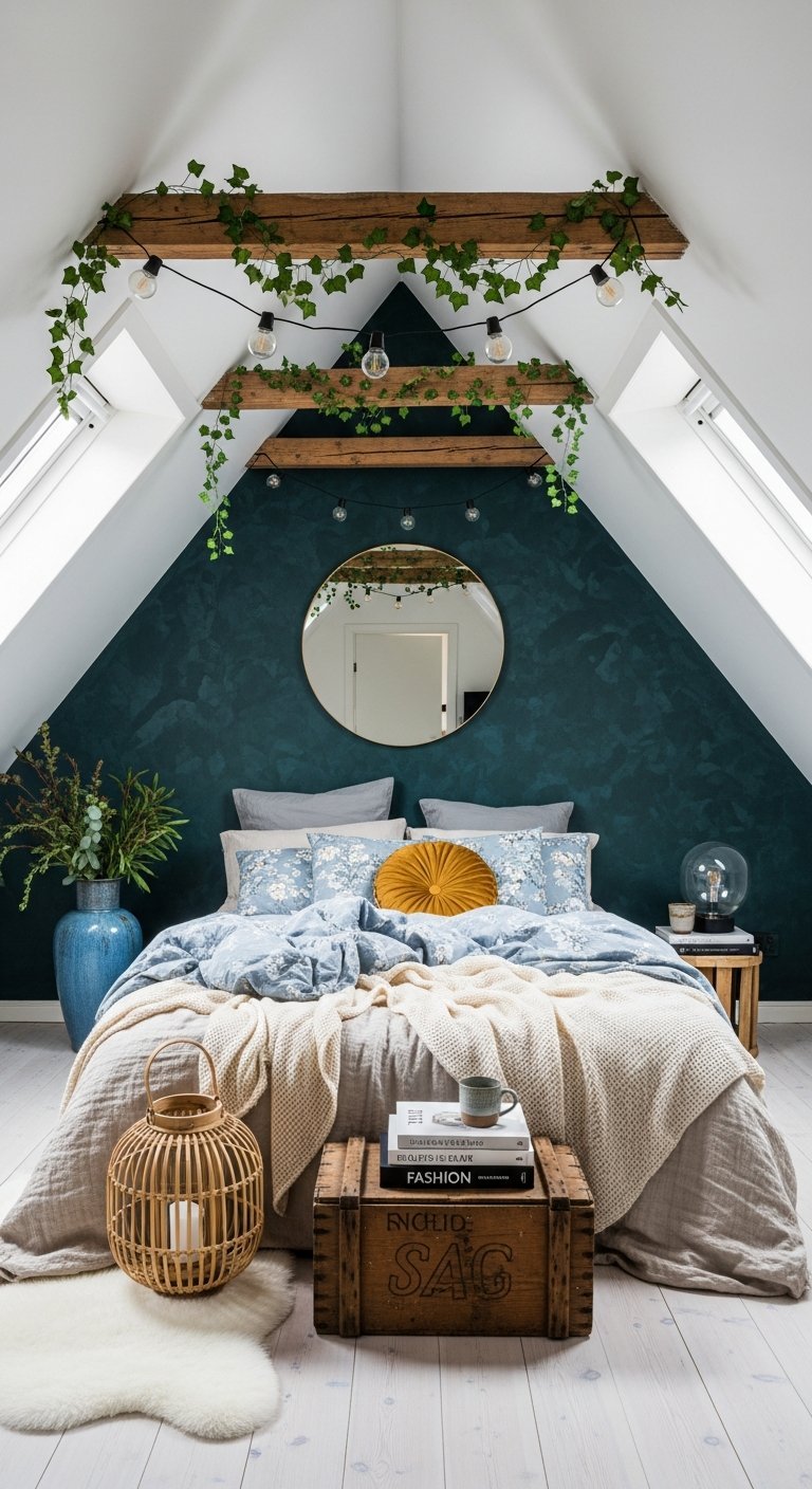 mur vert canard lierre