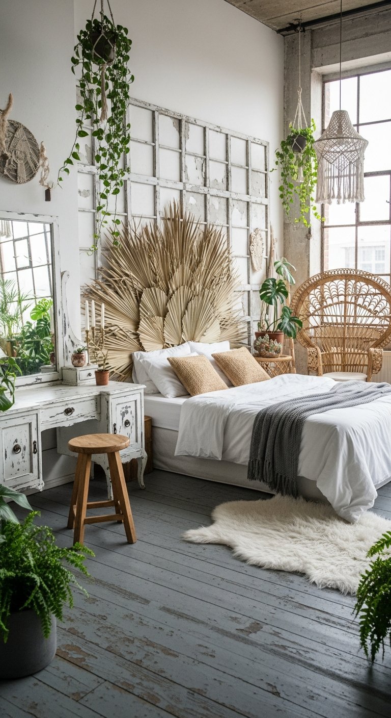 fenetres anciennes tete de lit