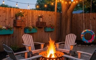 terrasse maison charme rustique