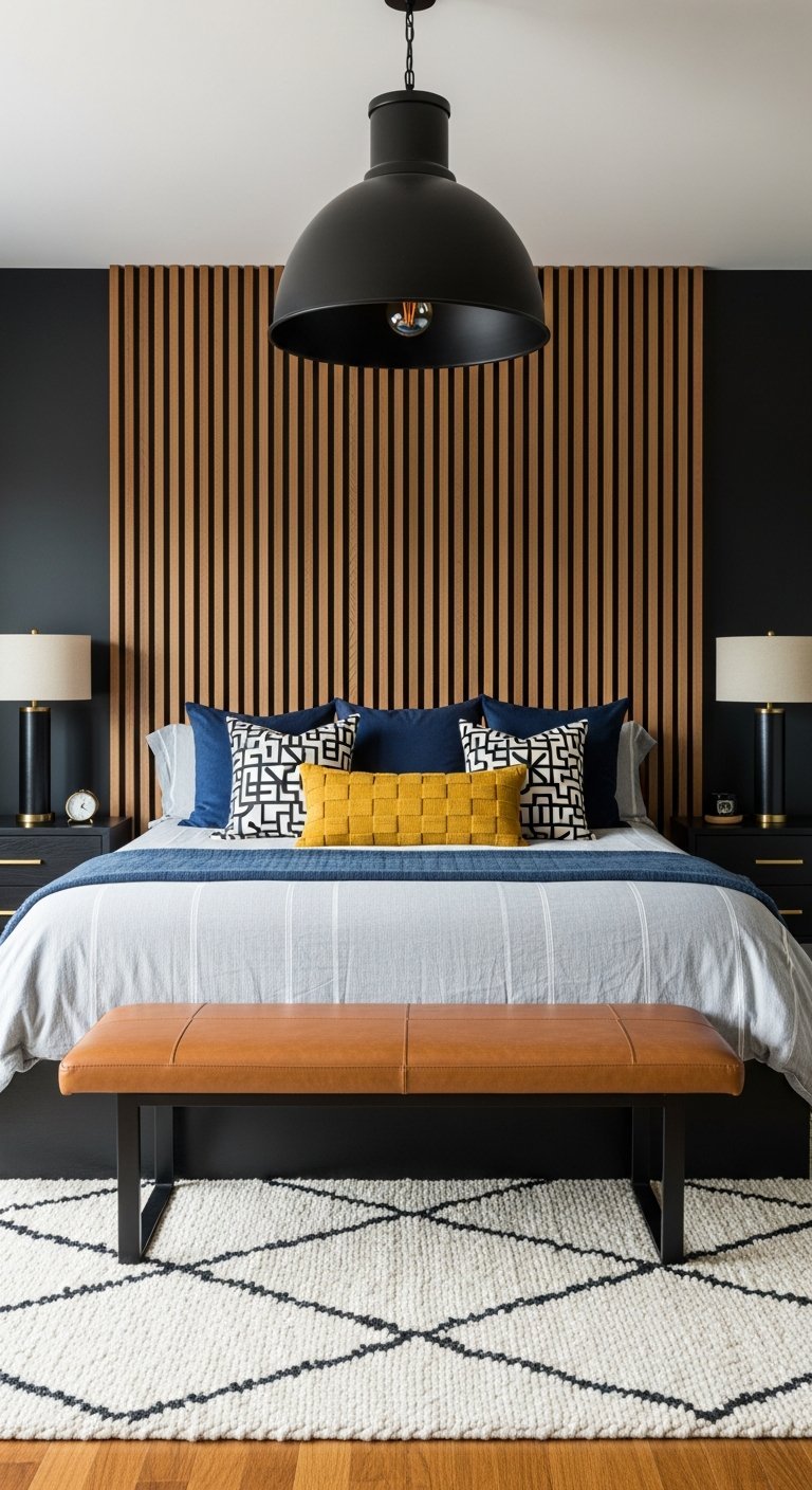 tete de lit tasseau loft urbain