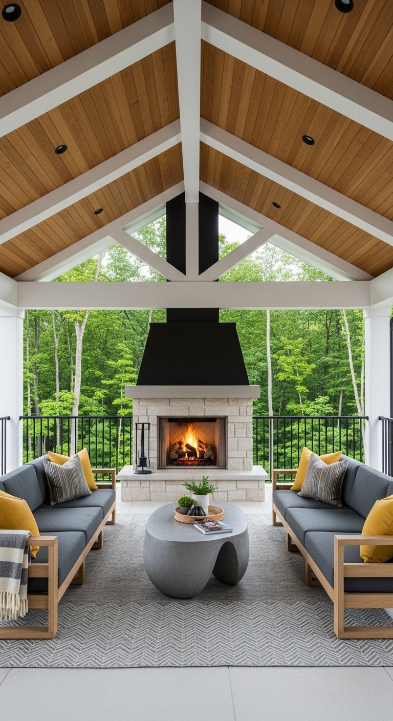 cheminee pierre exterieur