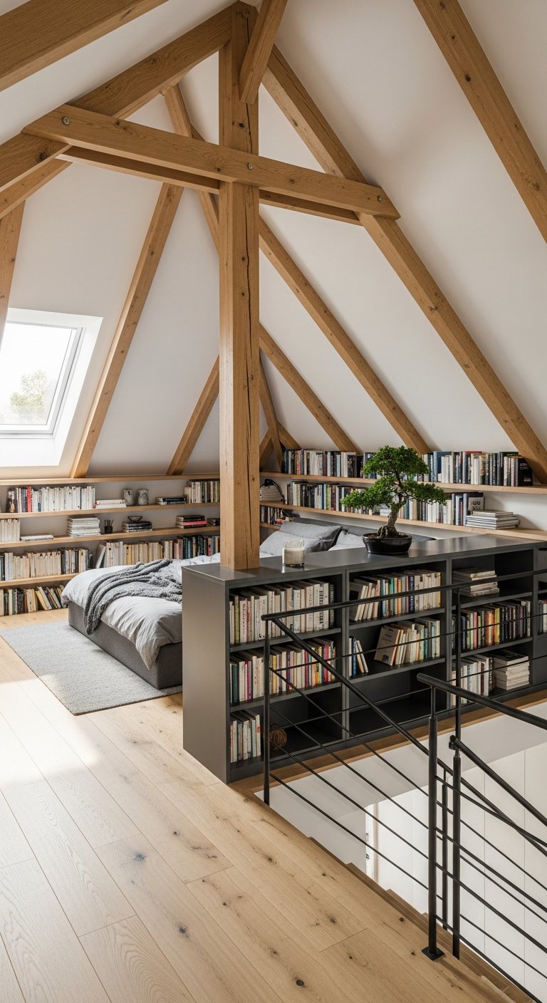 mezzanine bibliotheque rambarde