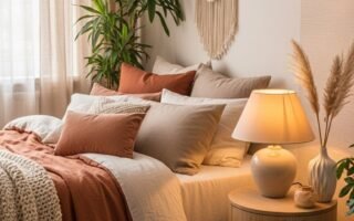 Tapis jute rond decoration naturelle