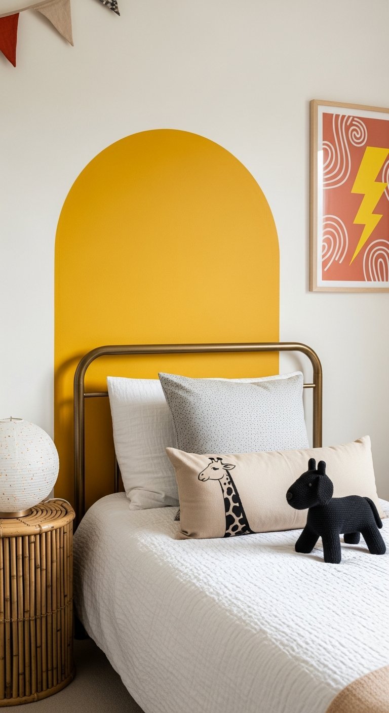 arche jaune chambre enfant