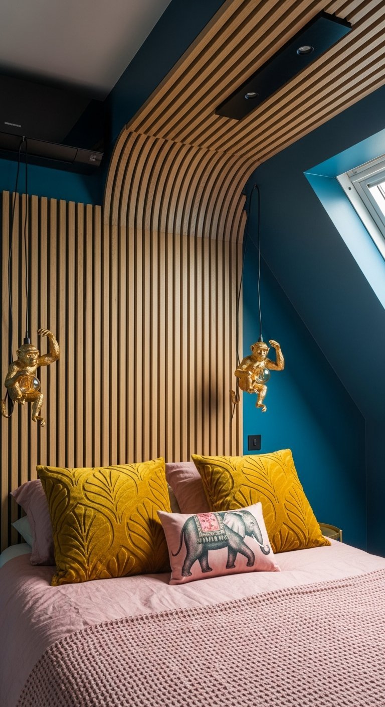 tete de lit tasseau courbe