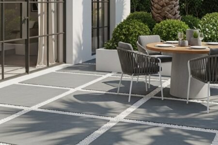 grandes dalles grises