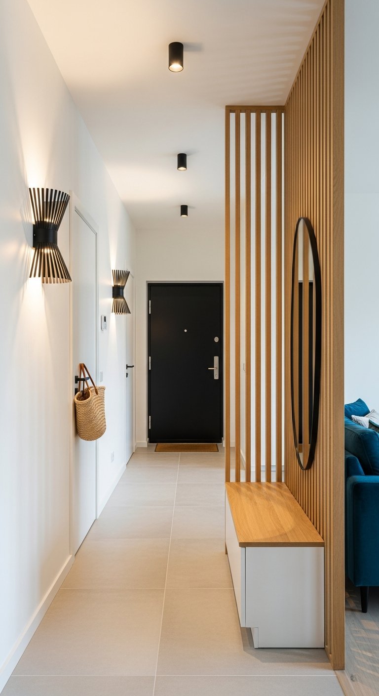 claustra bois entree