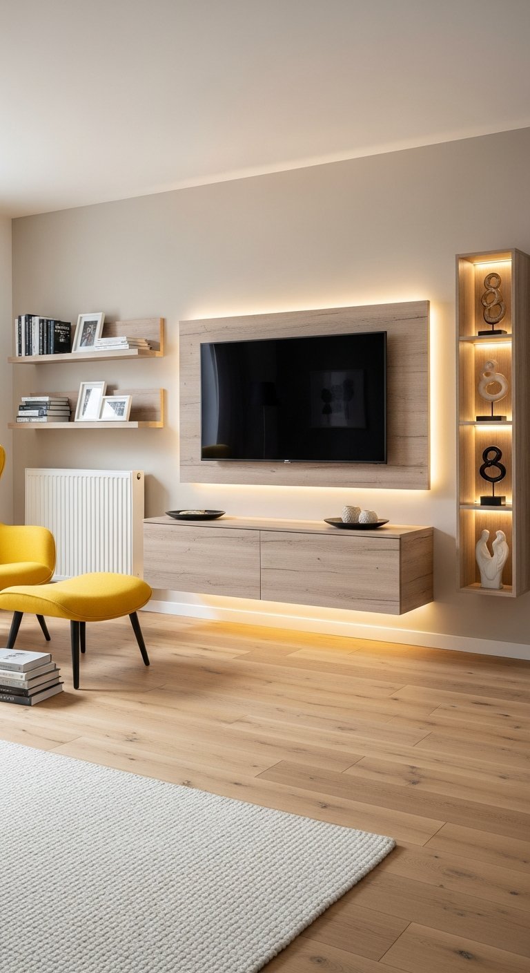 niche decorative lumineuse