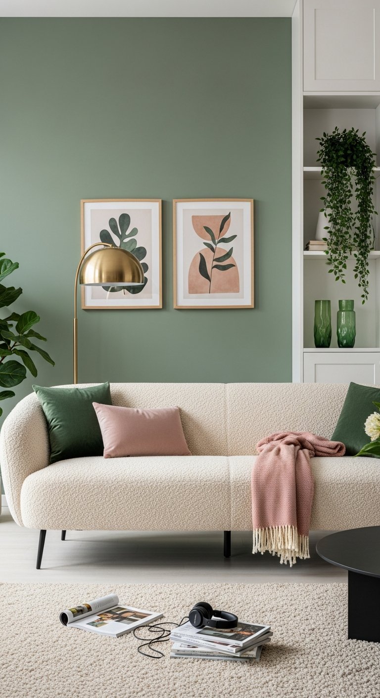 salon minimaliste bouclette