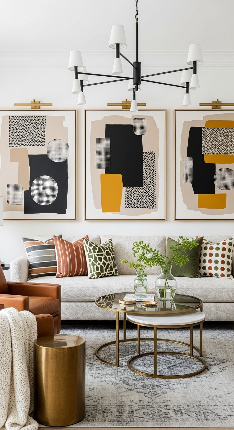 salon art abstrait geometrique