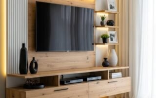 chaleur du bois clair