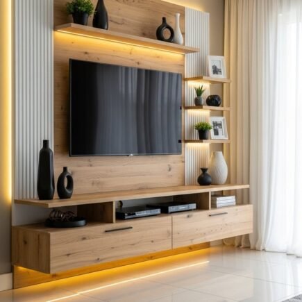 chaleur du bois clair