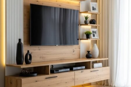 chaleur du bois clair