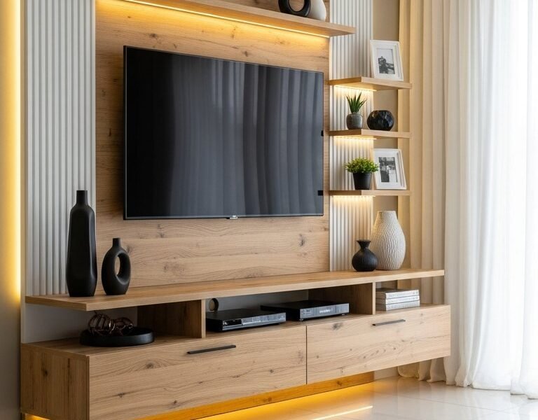 chaleur du bois clair