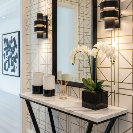 papier peint geometrique