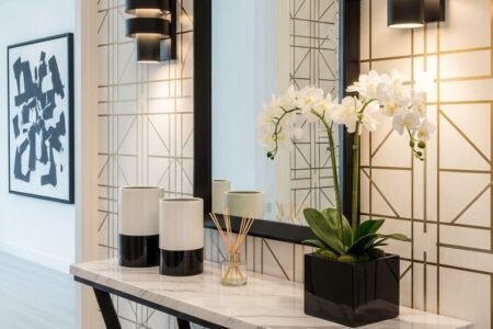 papier peint geometrique