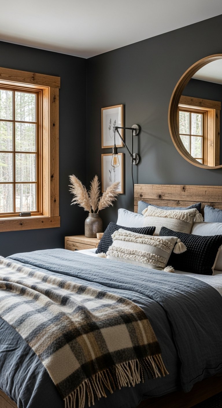 ambiance chalet sombre pampas