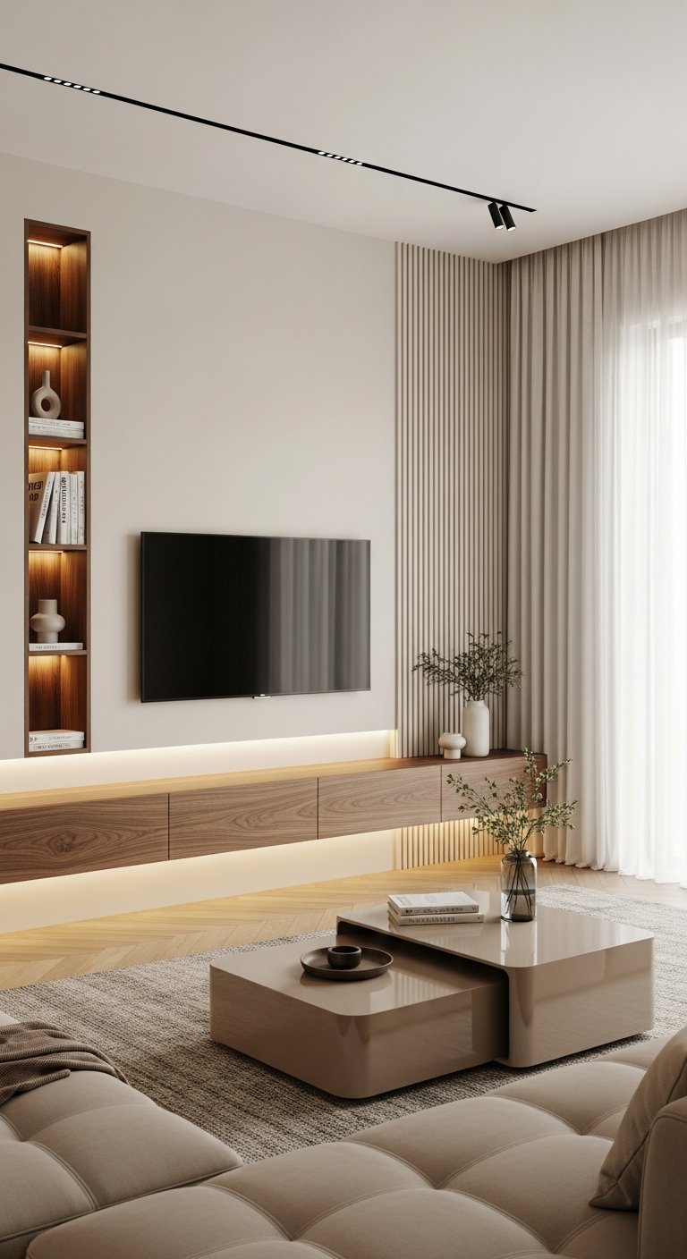 bois chaleureux vertical