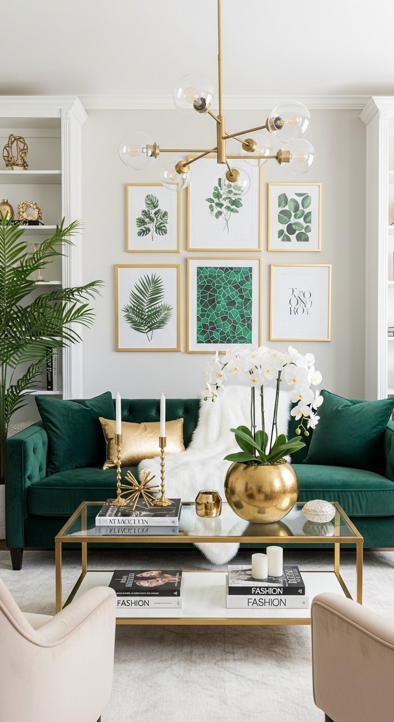 salon vert olive laiton