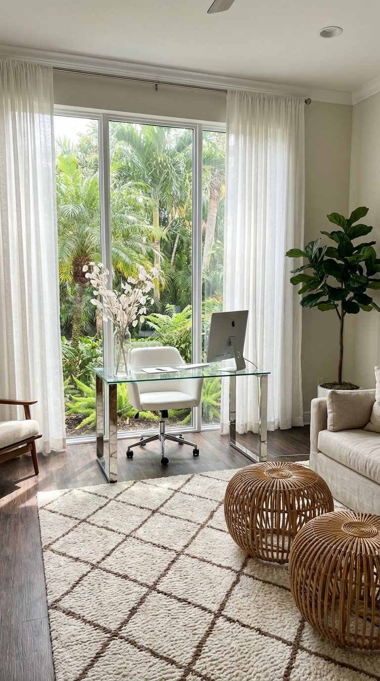 coin bureau baie vitree