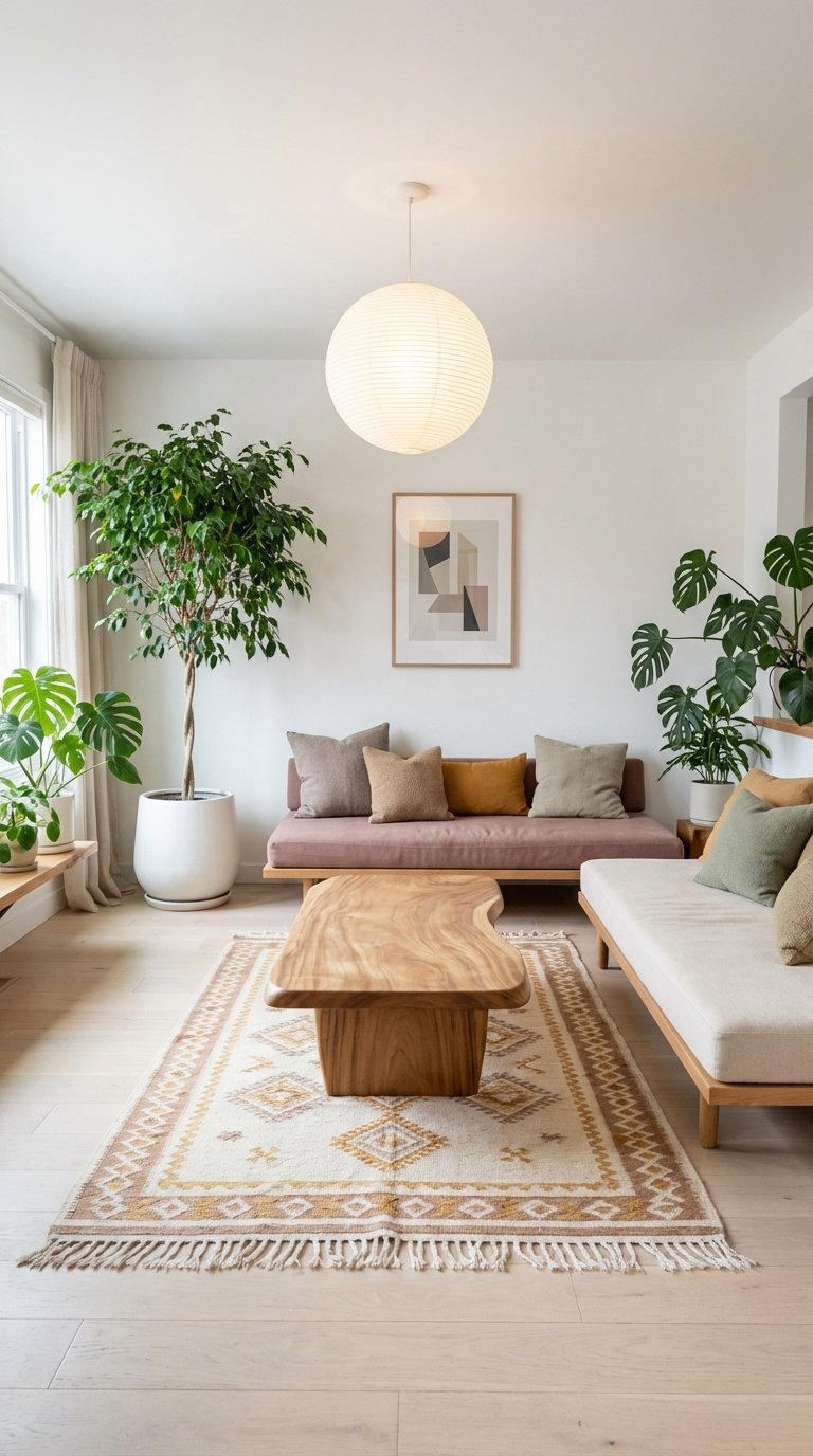 salon feng shui lumineux