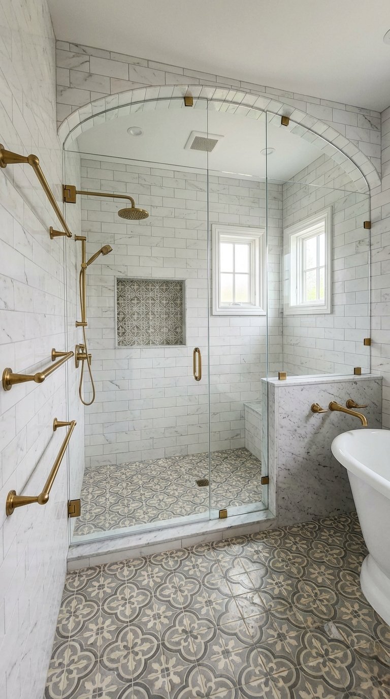 douche arche vitree classique