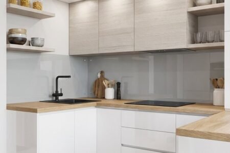 cuisine minimaliste bois clair